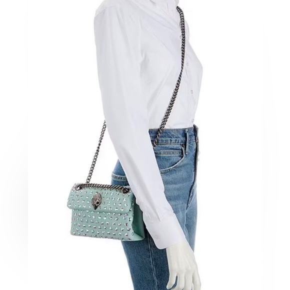 Kurt Geiger London Mini Kensington Crystal Butterfly Fabric. - Picture 2 of 9